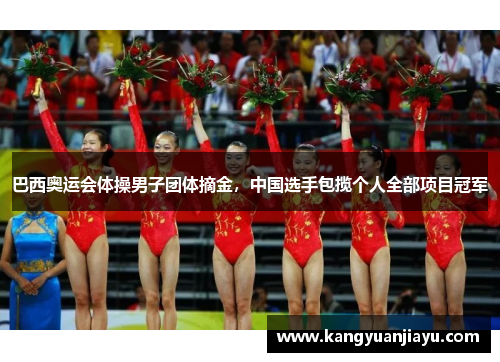 巴西奥运会体操男子团体摘金，中国选手包揽个人全部项目冠军